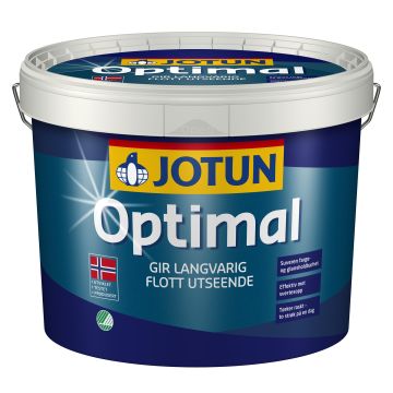 Maling Jotun Optimal Base Hvit 9 liter