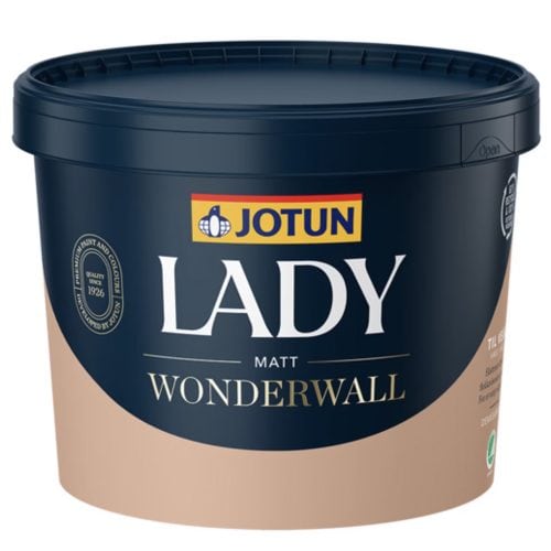 Produktbilde av Lady Wonderwall matt 2,7 liter maling fra Jotun.